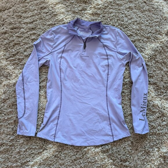 Lemieux Tops - Lemieux Equestrian Base Layer - Color Wisteria - Size US 4